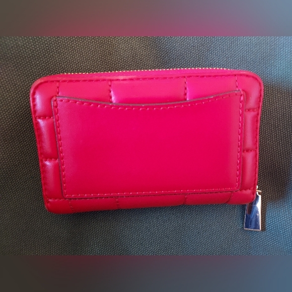 Michael Kors Red Quilted Wallet - Picture 2 of 8